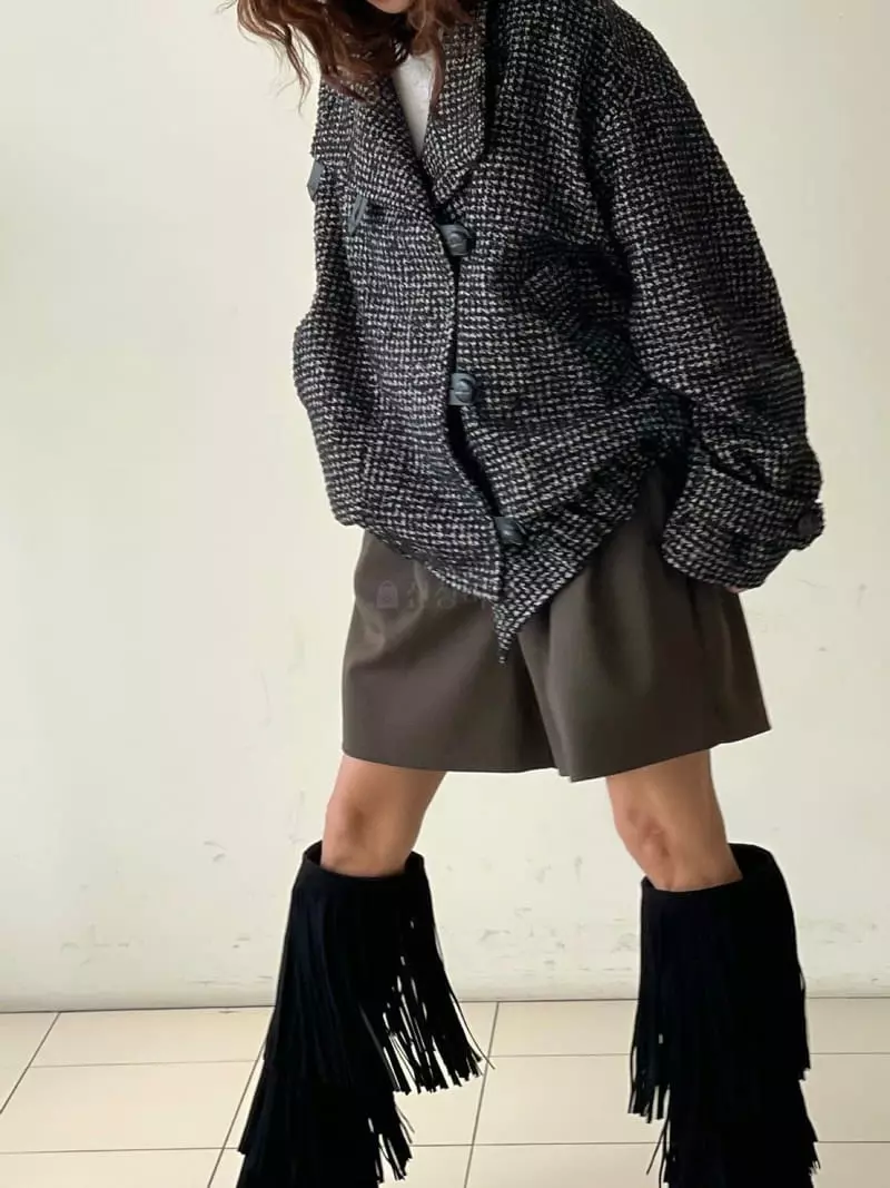 Paris Match - Korean Women Fashion - #momslook - Fleffy Pants - 9