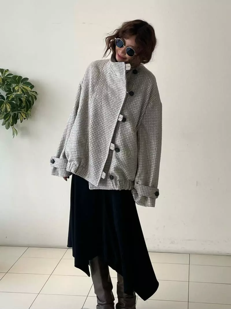 Paris Match - Korean Women Fashion - #momslook - Peace Skirt - 10