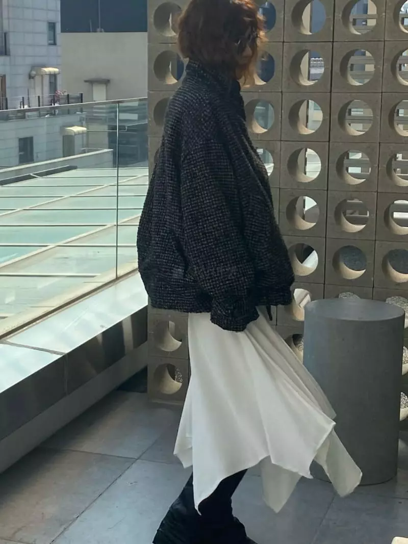 Paris Match - Korean Women Fashion - #momslook - Peace Skirt - 6