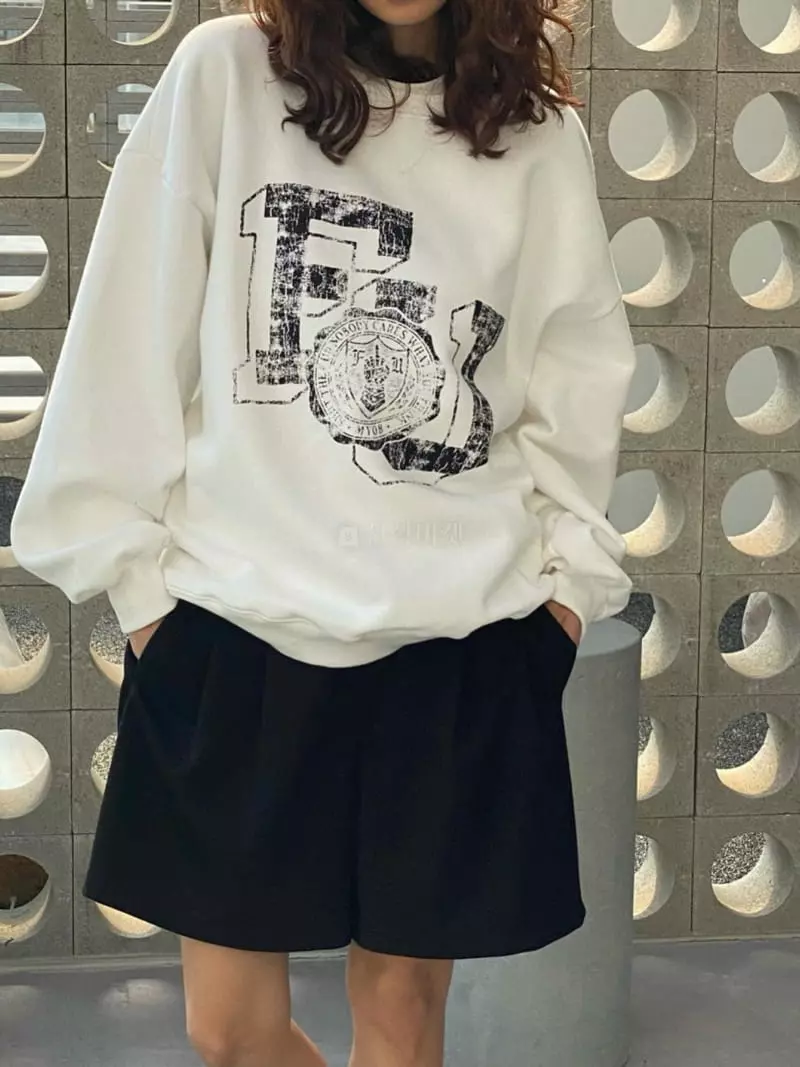 Paris Match - Korean Women Fashion - #womensfashion - F You Sweatshirt - 8