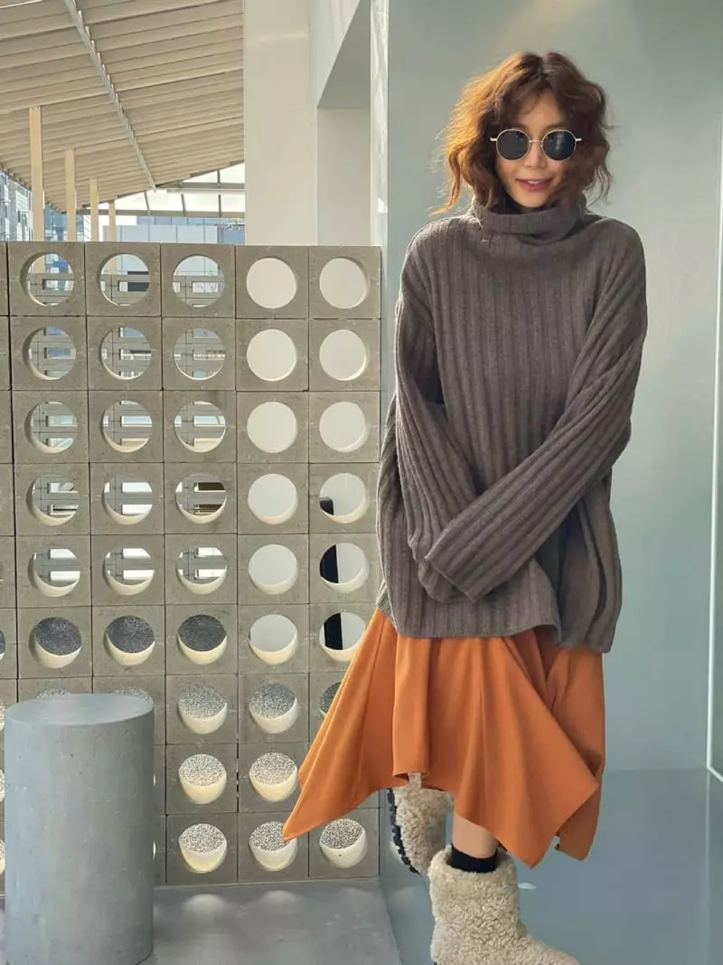 Paris Match - Korean Women Fashion - #womensfashion - Peace Skirt