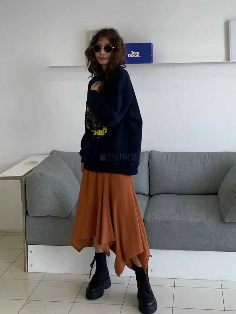 Paris Match - Korean Women Fashion - #womensfashion - Peace Skirt - 5