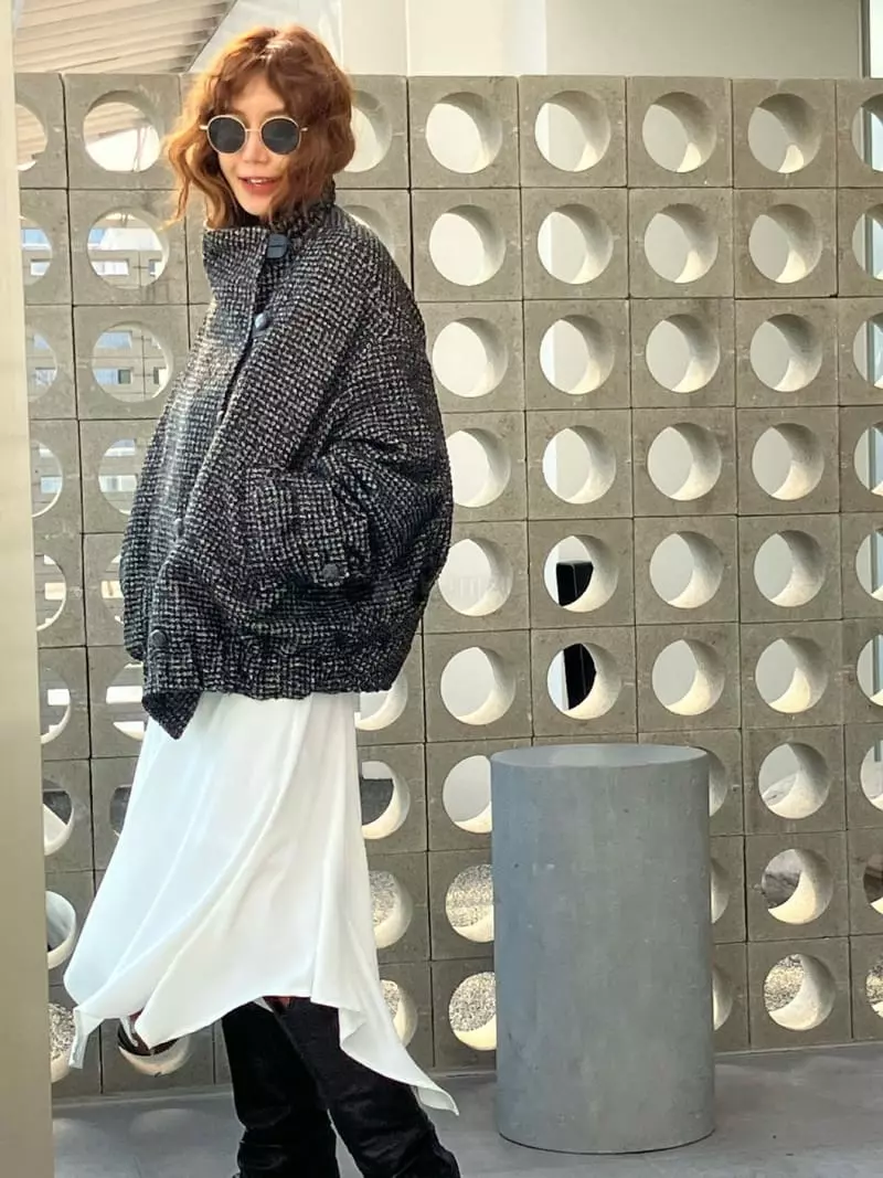 Paris Match - Korean Women Fashion - #womensfashion - Peace Skirt - 9