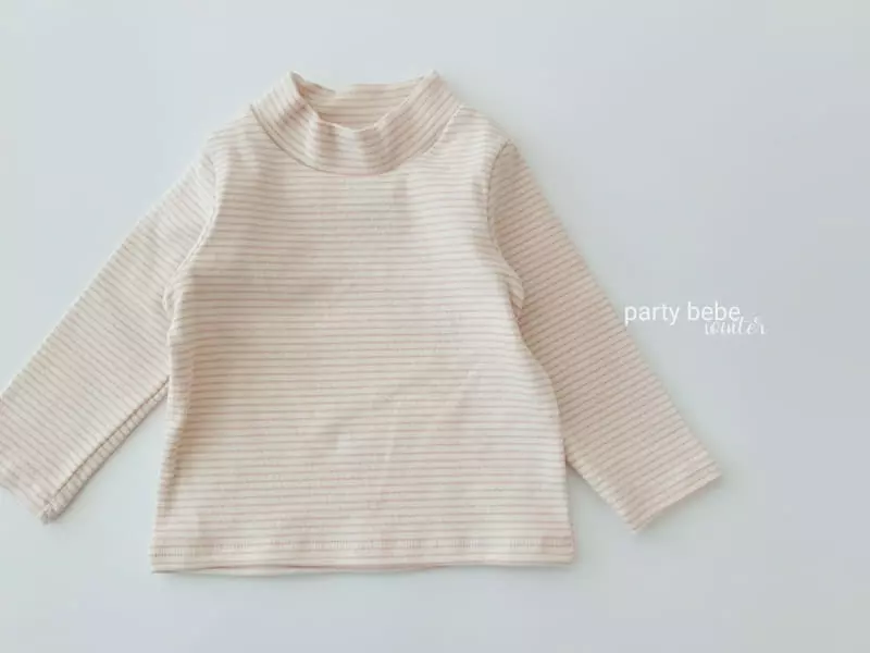Party Kids - Korean Baby Fashion - #babyboutique - Bebe half Turtleneck  - 2