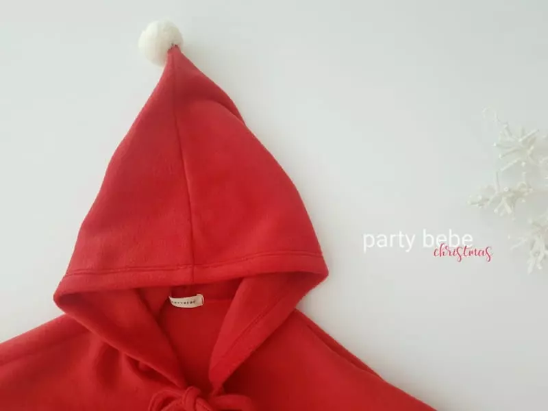 Party Kids - Korean Baby Fashion - #babygirlfashion - Chirstmas Cape