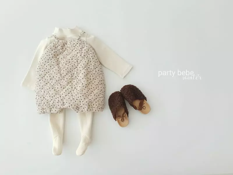 Party Kids - Korean Baby Fashion - #babygirlfashion - Bebe half Turtleneck  - 7
