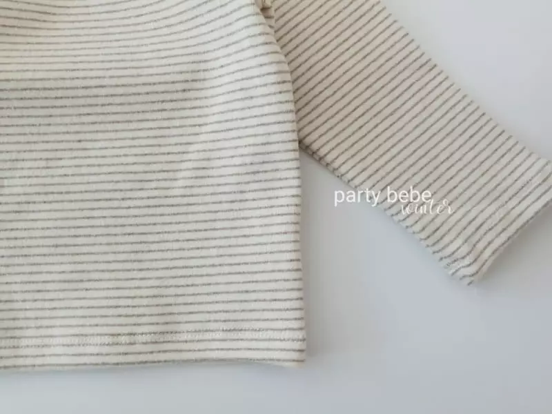 Party Kids - Korean Baby Fashion - #babyootd - Bebe half Turtleneck  - 10