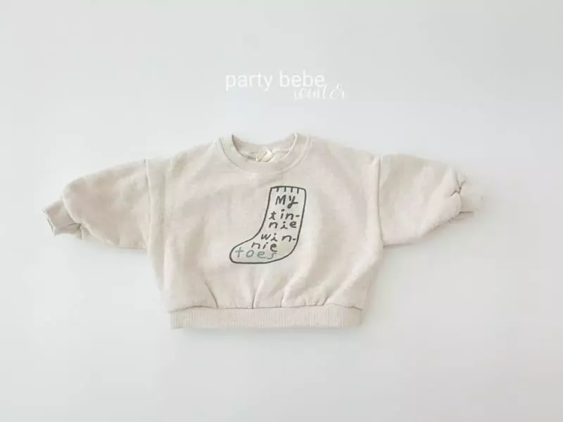 Party Kids - Korean Baby Fashion - #babyoutfit - Toze Sweatshirt - 3