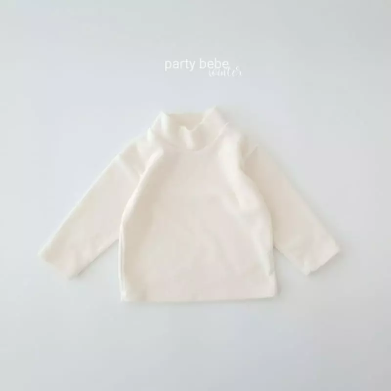 Party Kids - Korean Baby Fashion - #smilingbaby - Fleece Turtleneck  - 5