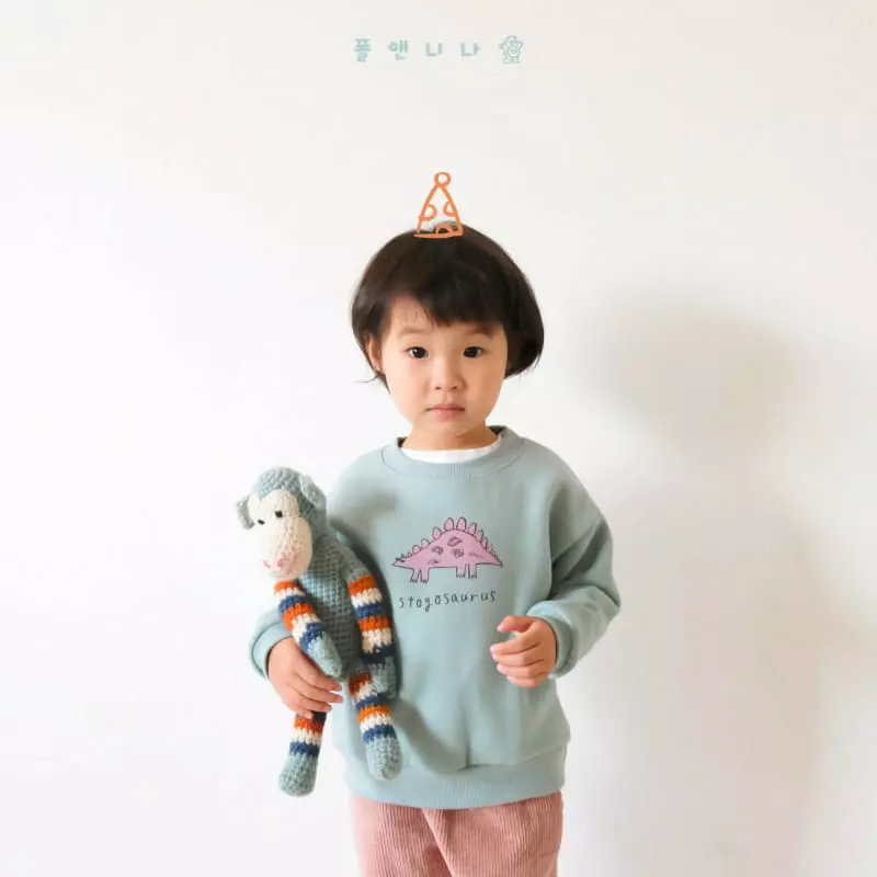 Paul & Nina - Korean Children Fashion - #childofig - Stegosaurus Sweatshirt - 6