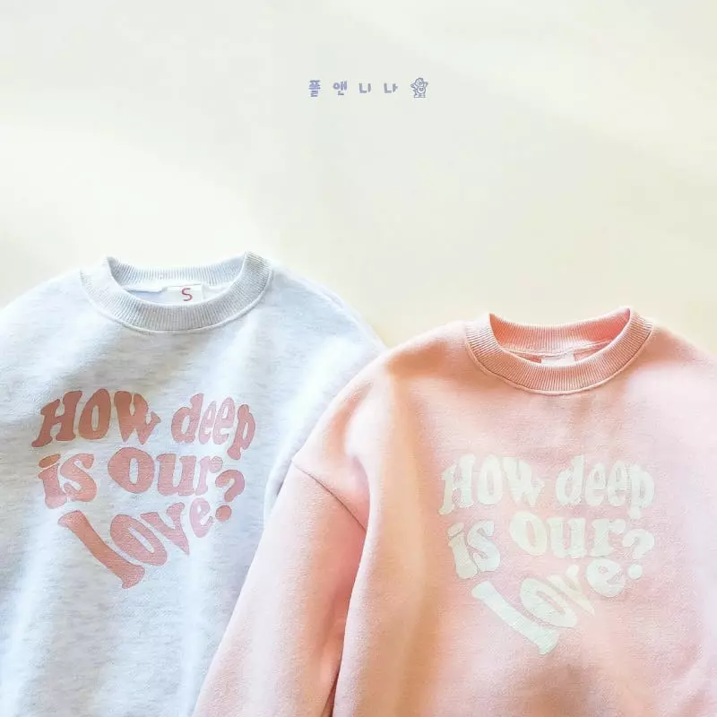 Paul & Nina - Korean Children Fashion - #childofig - Heart Fleece Sweatshirt