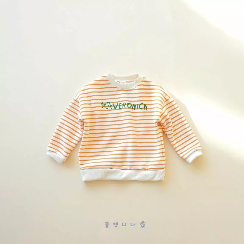 Paul & Nina - Korean Children Fashion - #childrensboutique - Beronica Stripes Sweatshirt - 3