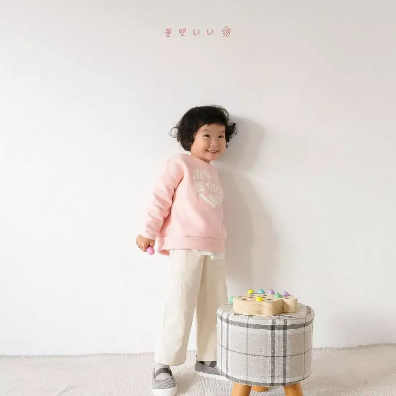 Paul & Nina - Korean Children Fashion - #designkidswear - Heart Fleece Sweatshirt - 4
