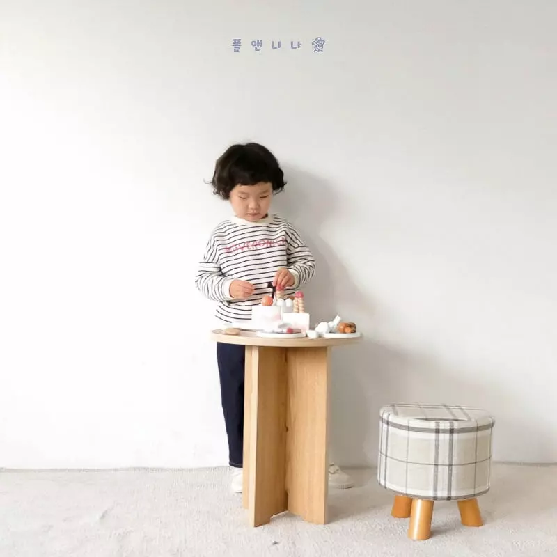 Paul & Nina - Korean Children Fashion - #kidsshorts - Beronica Stripes Sweatshirt - 7