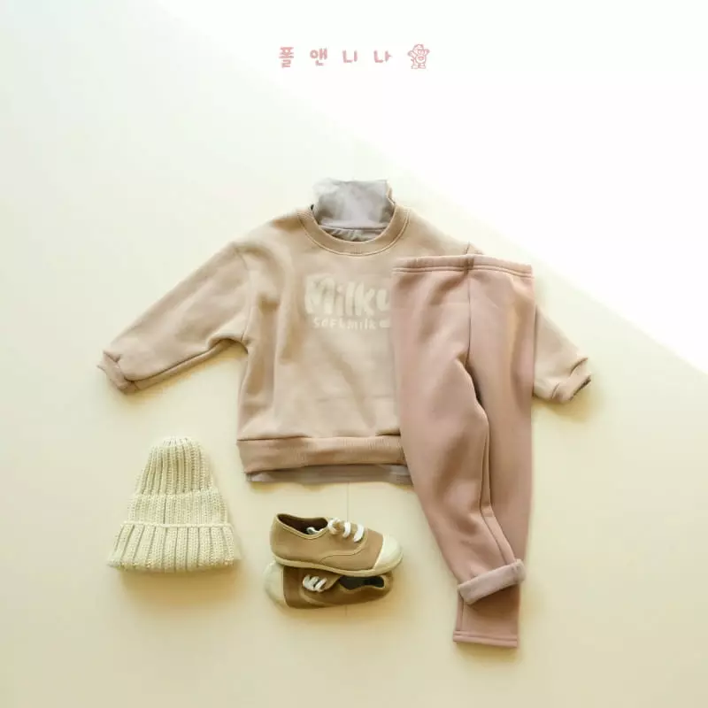 Paul & Nina - Korean Children Fashion - #kidzfashiontrend - Cozy Fleece Leggings - 11