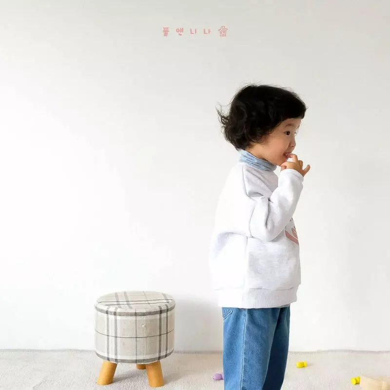 Paul & Nina - Korean Children Fashion - #magicofchildhood - Heart Fleece Sweatshirt - 11