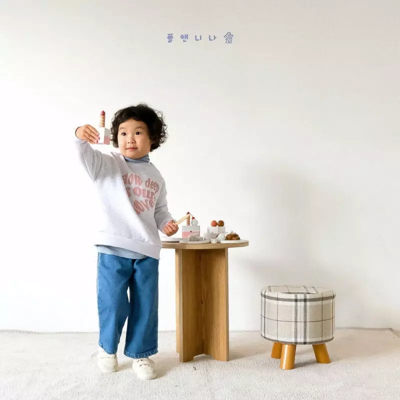 Paul & Nina - Korean Children Fashion - #magicofchildhood - Fleece Straight Jeans - 8