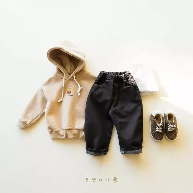 Paul & Nina - Korean Children Fashion - #magicofchildhood - Fleece Non Fade Jeans - 7