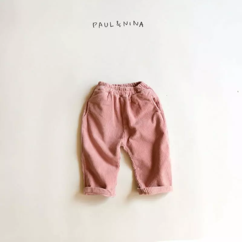 Paul & Nina - Korean Children Fashion - #minifashionista - Windy Corduroy Pants - 6