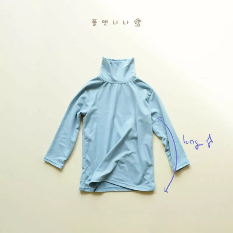 Paul & Nina - Korean Children Fashion - #minifashionista - Chock Heat Turtleneck Tee - 5