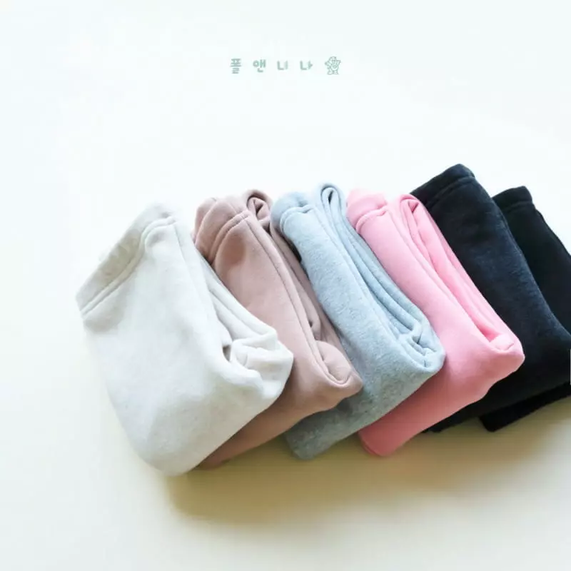 Paul & Nina - Korean Children Fashion - #prettylittlegirls - Cozy Fleece Leggings - 2