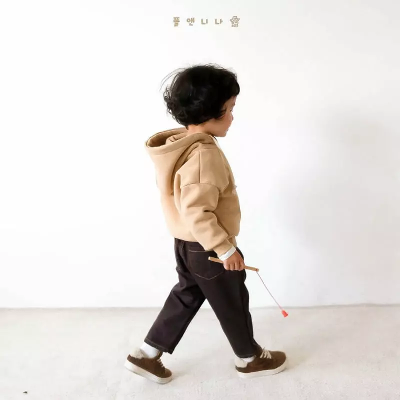 Paul & Nina - Korean Children Fashion - #prettylittlegirls - Fleece Non Fade Jeans - 9
