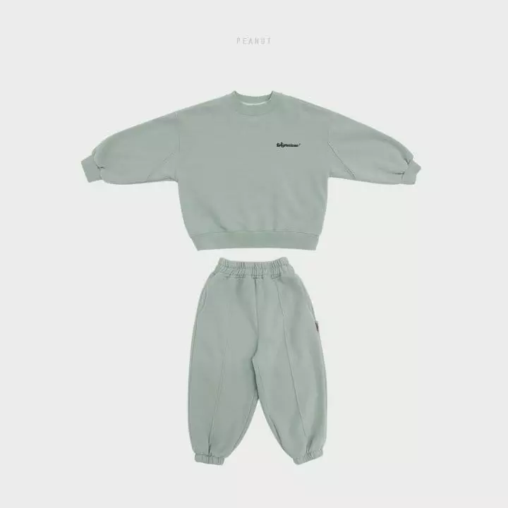 Peanut - Korean Children Fashion - #Kfashion4kids - Signiture Top Bottom Set - 2