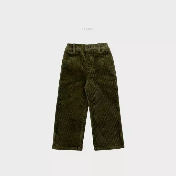 Peanut - Korean Children Fashion - #stylishchildhood - Ted Rib Pants - 4