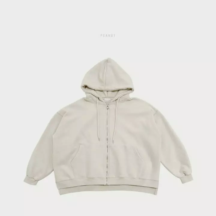 Peanut - Korean Children Fashion - #childofig - Peanut Hoody Zip-up with Mom