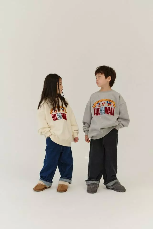 Peanut - Korean Children Fashion - #designkidswear - Walk Sweatshirt - 6