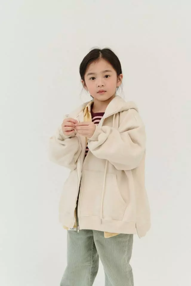 Peanut - Korean Children Fashion - #designkidswear - Peanut Hoody Zip-up with Mom - 3