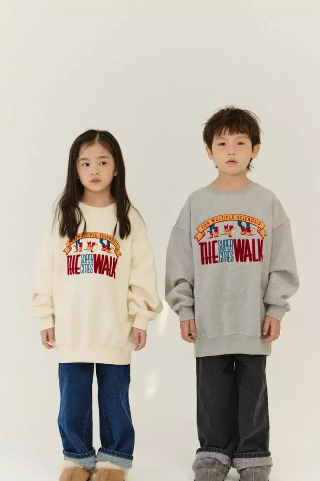 Peanut - Korean Children Fashion - #kidsshorts - Walk Sweatshirt - 9