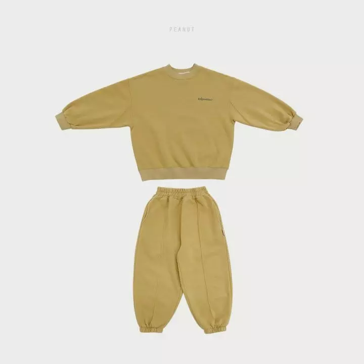 Peanut - Korean Children Fashion - #littlefashionista - Signiture Top Bottom Set - 3