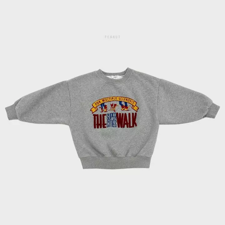 Peanut - Korean Children Fashion - #minifashionista - Walk Sweatshirt
