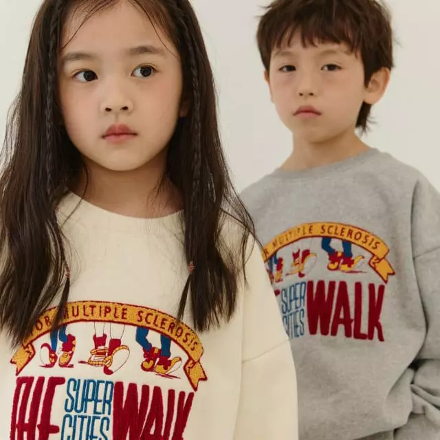 Peanut - Korean Children Fashion - #prettylittlegirls - Walk Sweatshirt - 2