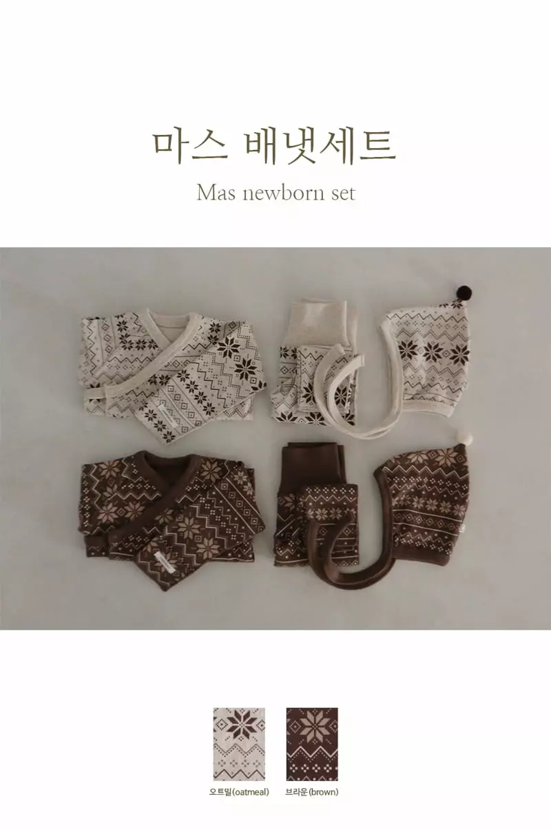 Peekaboo - Korean Baby Fashion - #babyclothing - Mas Benet Set 3m