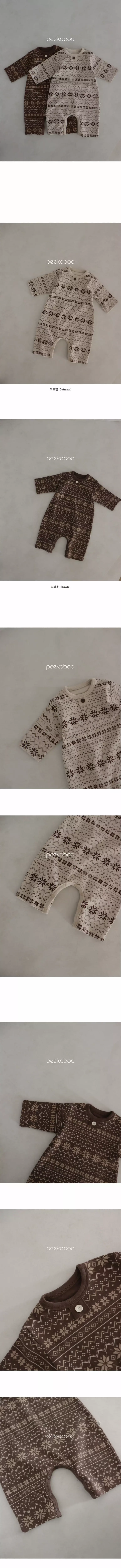 Peekaboo - Korean Baby Fashion - #babygirlfashion - Mas Bodysuit - 4