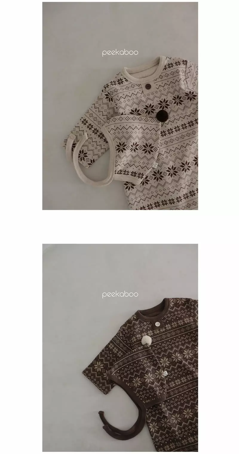 Peekaboo - Korean Baby Fashion - #babyoninstagram - Mas Bodysuit - 5
