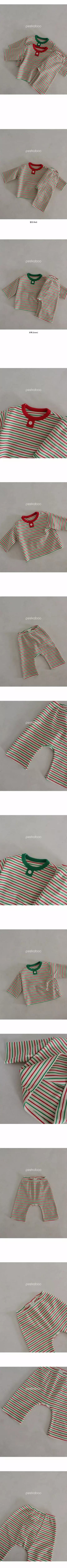 Peekaboo - Korean Baby Fashion - #babyoninstagram - Christmas Baby Pajama - 4