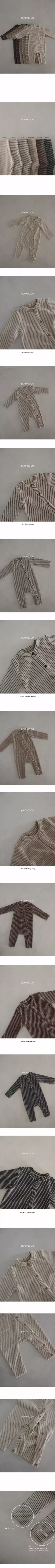 Peekaboo - Korean Baby Fashion - #onlinebabyboutique - Ddiddi Bodysuit - 4