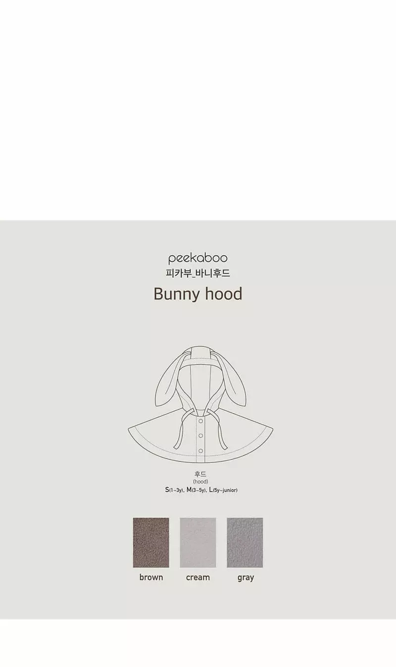 Peekaboo - Korean Children Fashion - #childofig - Barnie Hoody - 5