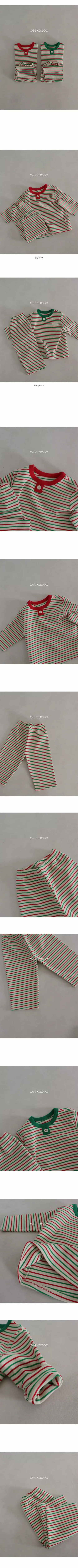 Peekaboo - Korean Children Fashion - #kidsstore - Christmas Pajama - 4