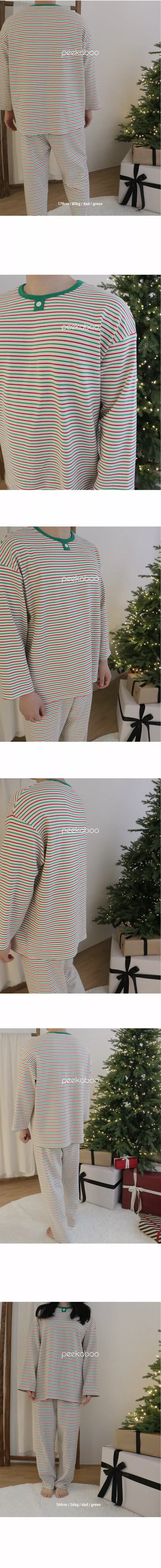 Peekaboo - Korean Women Fashion - #shopsmall - Mom Christmas Pajamas - 5