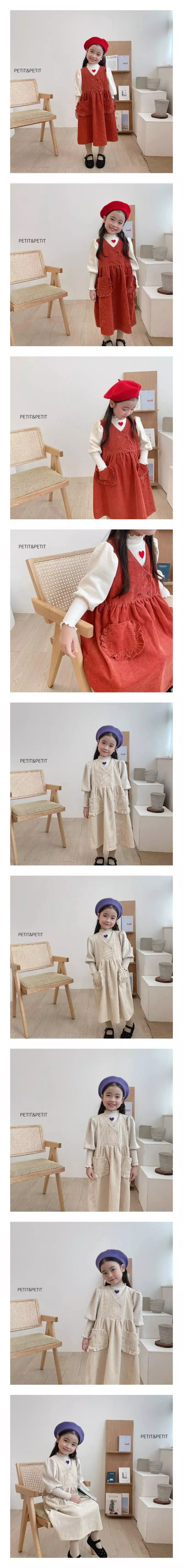 Petit & Petit - Korean Children Fashion - #childofig - Pocket Frill One-piece