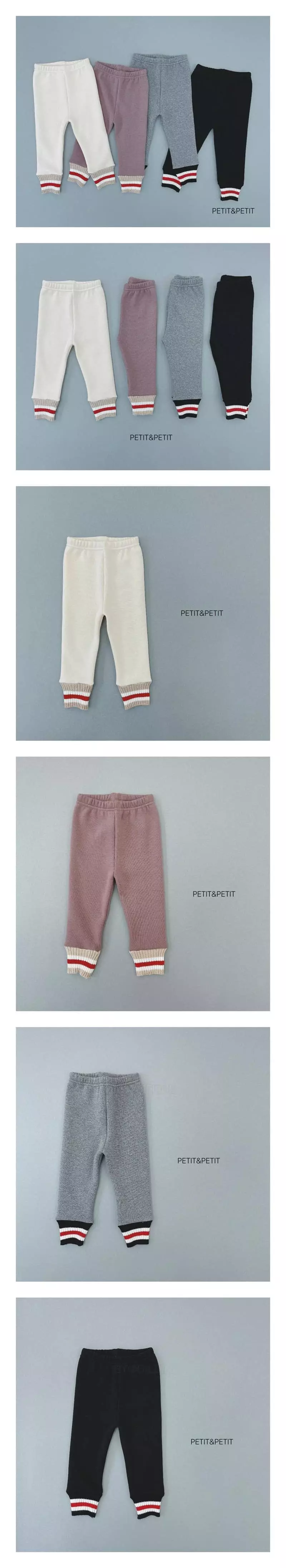 Petit & Petit - Korean Children Fashion - #discoveringself - Knit Banding Leggings