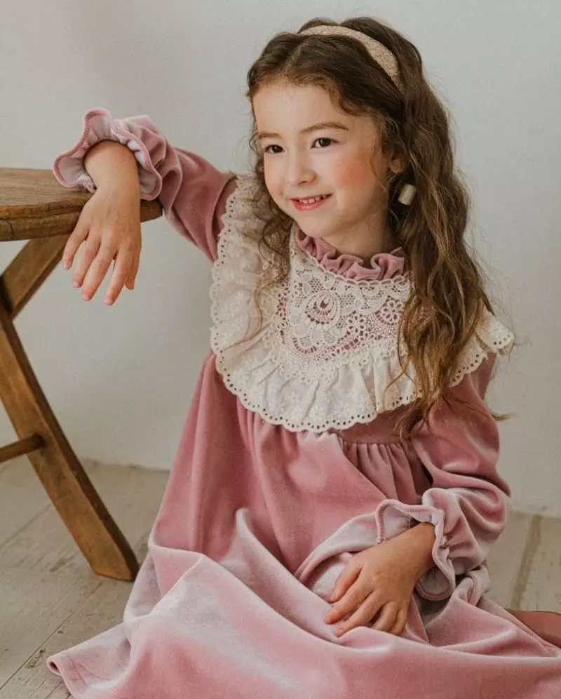 Pink Berry - Korean Children Fashion - #childofig - Belle One-piece - 7