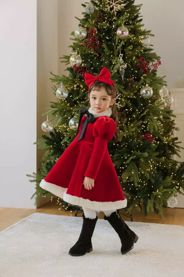 Pink Berry - Korean Children Fashion - #childofig - Merry Girl One-piece - 5