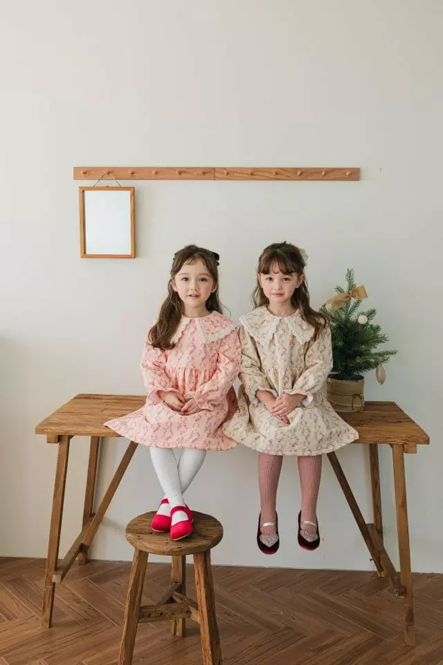 Pink Berry - Korean Children Fashion - #childofig - Rose One-piece