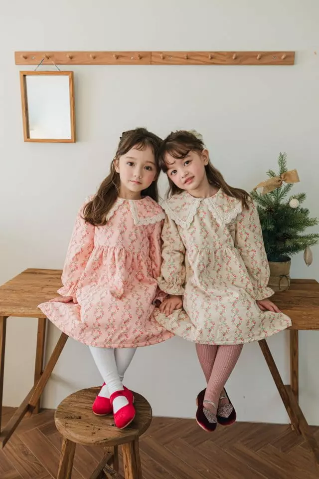 Pink Berry - Korean Children Fashion - #childrensboutique - Rose One-piece - 2