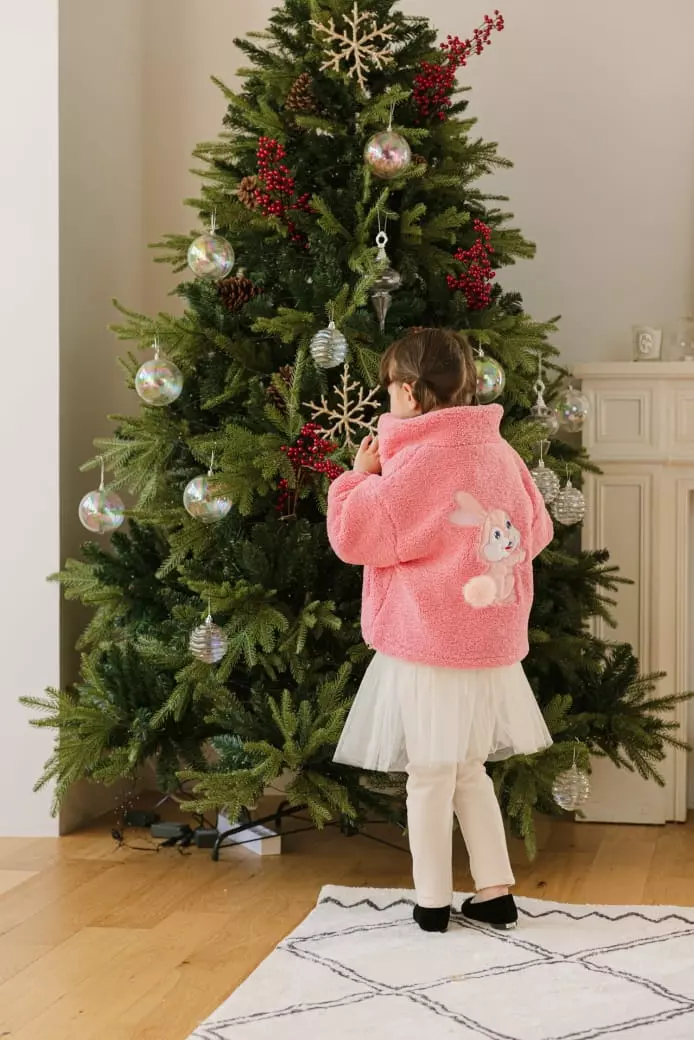 Pink Berry - Korean Children Fashion - #designkidswear - Rabbir Fleece Jumper - 10